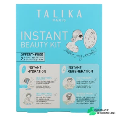 Talika Instant Beauty Kit 2021 1 Bem Hydra + 1 Bubble + 1 Etp Solo Offert + 1 Bep Hydra Offert