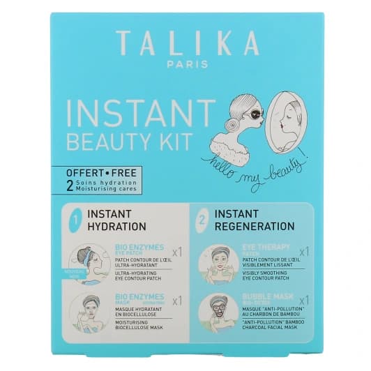 Talika Instant Beauty Kit 2021 1 Bem Hydra + 1 Bubble + 1 Etp Solo Offert + 1 Bep Hydra Offert