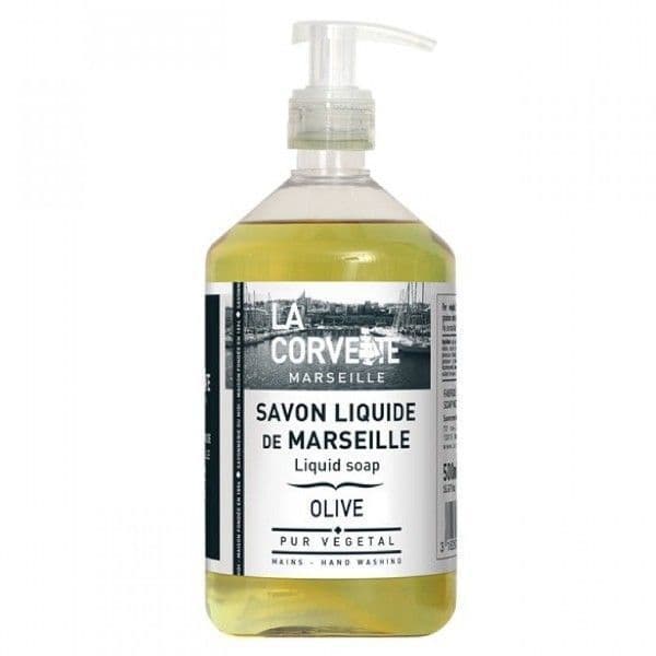 La Corvette Savon Liquide De Marseille Olive 1l