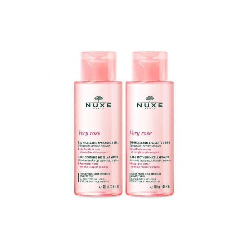 NUXE VERY ROSE EAU MICEL 2X400ML