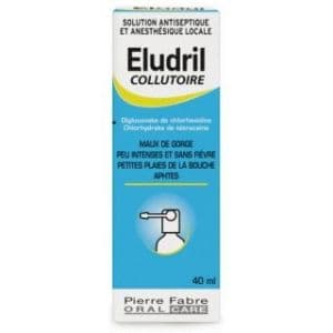 ELUDRIL COLLUTOIRE FP 40ML — Pharmacie Centrale de l'Est