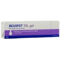 ACUSPOT 5% GEL DERM TUBE 40G — Pharmacie Monge