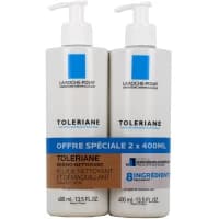 La Roche Posay Toleriane Dermo Nettoyant Fluide 400ml C225 X2