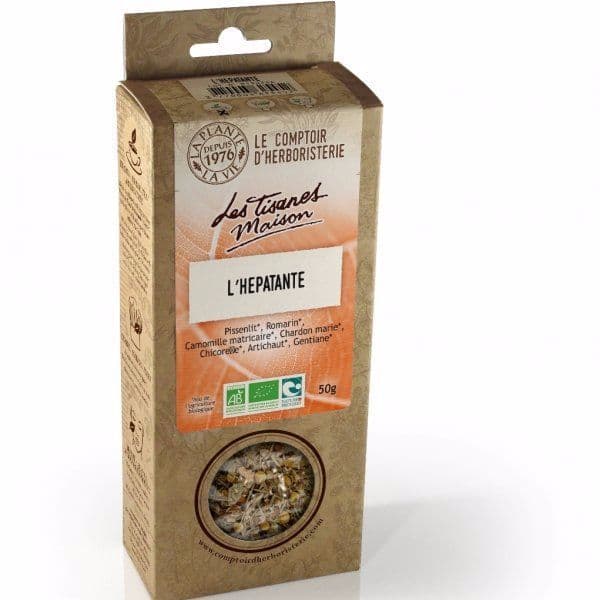 Les Tisanes Maison Infus Hepatante Bio 50g