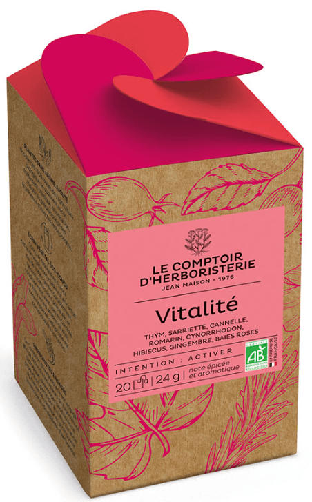 Les Tisanes Maison Infus Vitalite Bio 60g