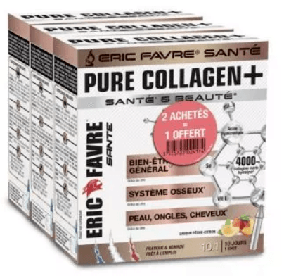 Eric Favre Pure Collagen Unicadoses 15ml 10 X3 — Pharmacie du Maillon