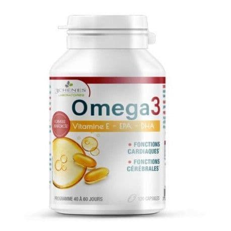 3chenes Omega 3 Capsule 120 Dont 30 Offert