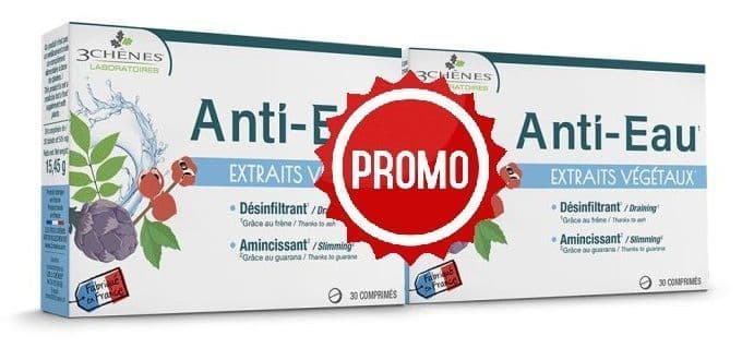 3 CHENES ANTI EAU CPR30X2 OFFRE — Pharmacie Pharmagreen Boucicaut
