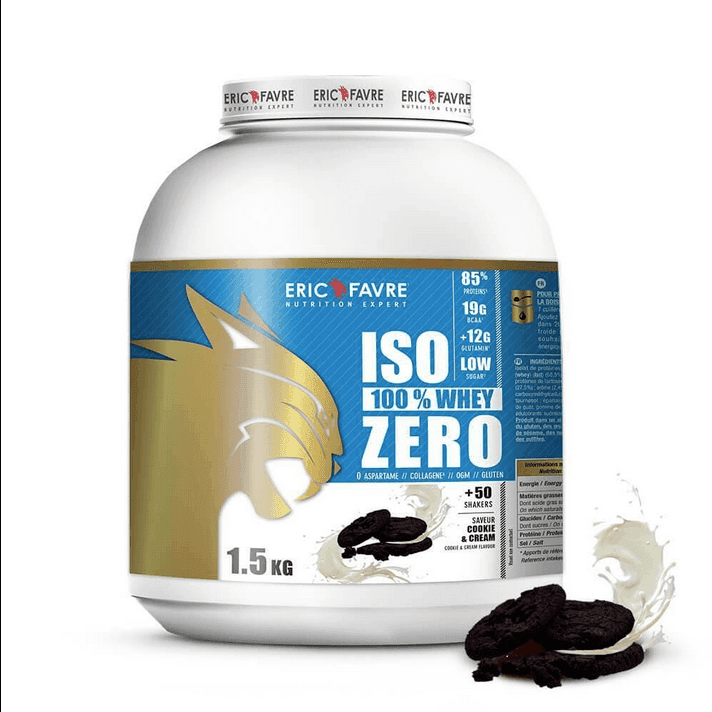 Eric Favre Iso 100% Whey Zero Cookie Cream 1kg5