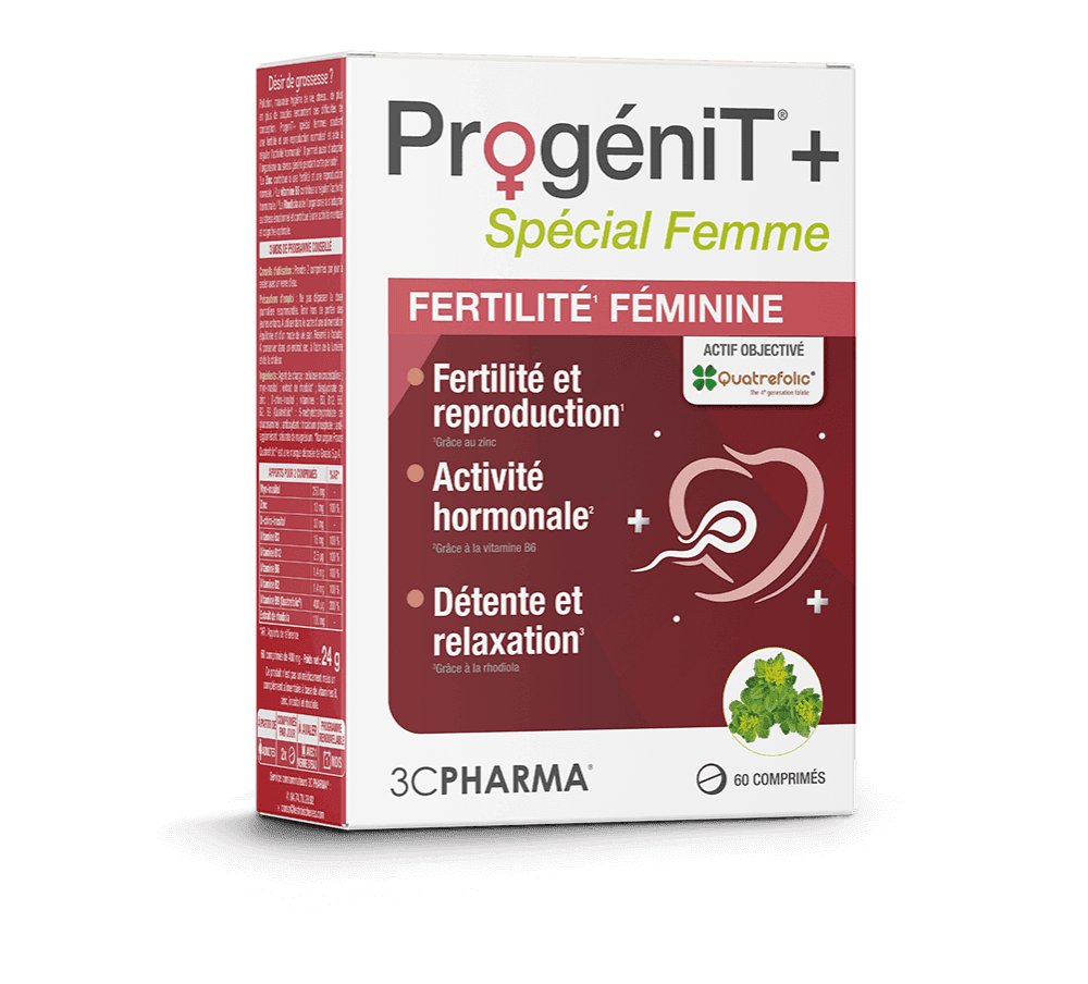 3C PHARMA PROGENIT+ FEMME CPR 60