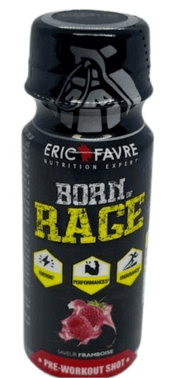 Eric Favre Born Of Rage Ultimate Pre Workout 50ml — Pharmacie Européenne 24/24 de la place de clichy
