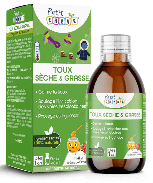 Petit Chene Sirop Toux Seche Grasse 140ml