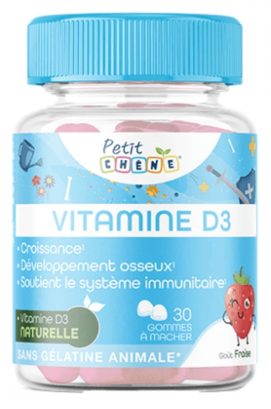 PETIT CHENE VITAMINE D3 GOMME 30