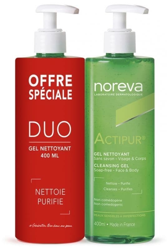 ACTIPUR GEL NETTOYANT 400MLX2