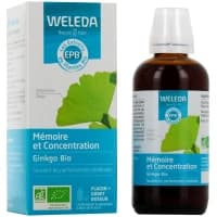 Weleda Epb Memoire Concentration Ginkgo Bio 100ml
