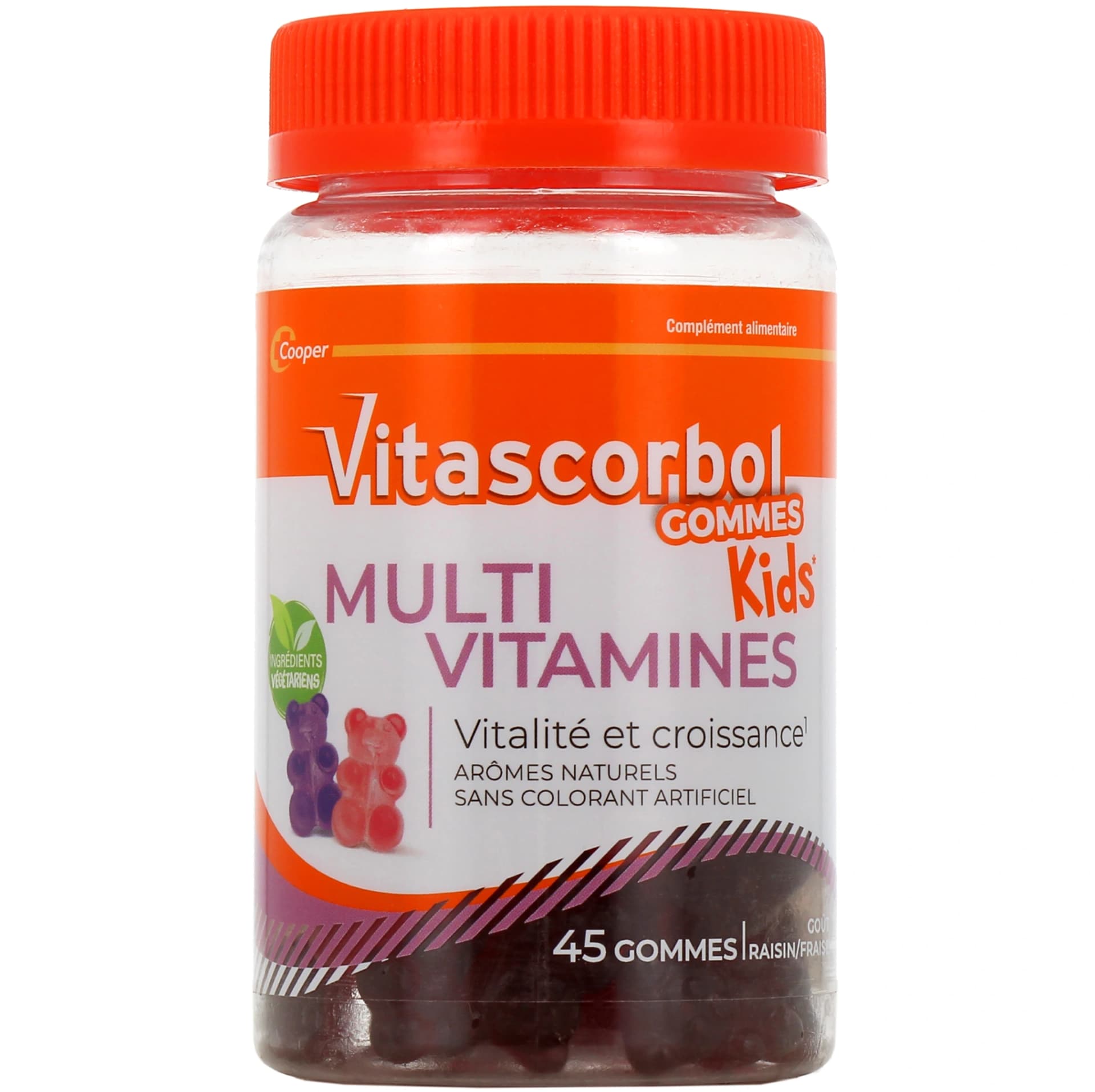 Cooper Vitascorbolgommes Multikids X45