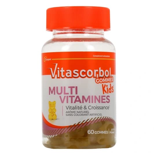 Cooper Vitascorbolgommes Multikids X45