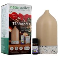 Naturactive Diffuseur Terrazzo + Huile Essentielle Citronnier 10ml Offerte — Pharmacie de la Fontaine - Valenciennes