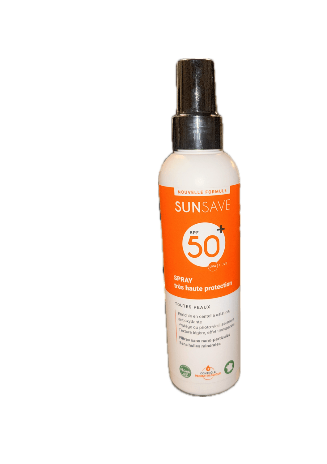 Sunsave Spray Corps Spf50+ 150ml — Pharmacie Pharmavance Puteaux