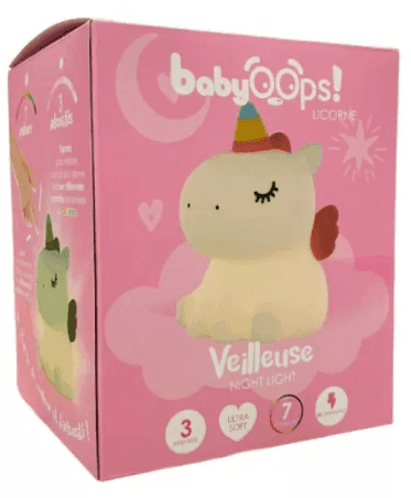Babyoops Veilleuse Nightlight Licorne