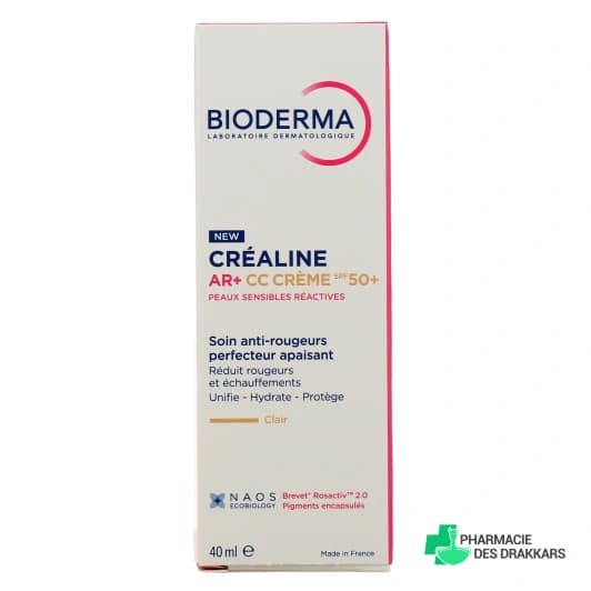 Bioderma Crealine Ar+ Cc Creme Spf50+ Claire 40ml