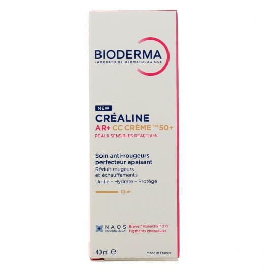 Bioderma Crealine Ar+ Cc Creme Spf50+ Claire 40ml