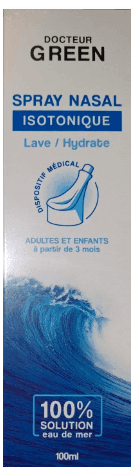 Dr Green Spray Nasal Isotonique 100ml