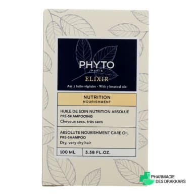 Phyto Nutrition Huile De Soin Nutrition Absolue Preshampooing 100ml