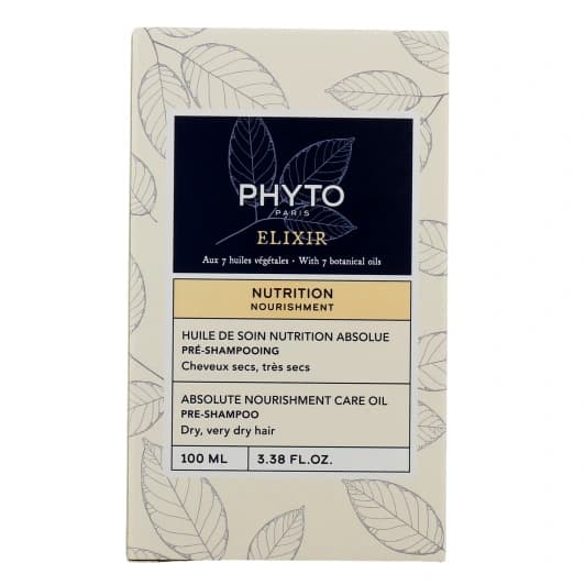 Phyto Nutrition Huile De Soin Nutrition Absolue Preshampooing 100ml