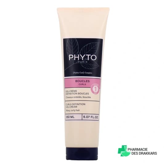 Phyto Boucles Gel Creme Definition Boucles Jour 1 150ml