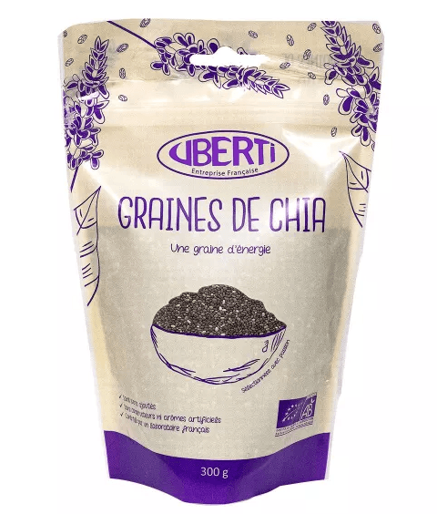 Uberti Graine De Chia Bio Sachet 300g
