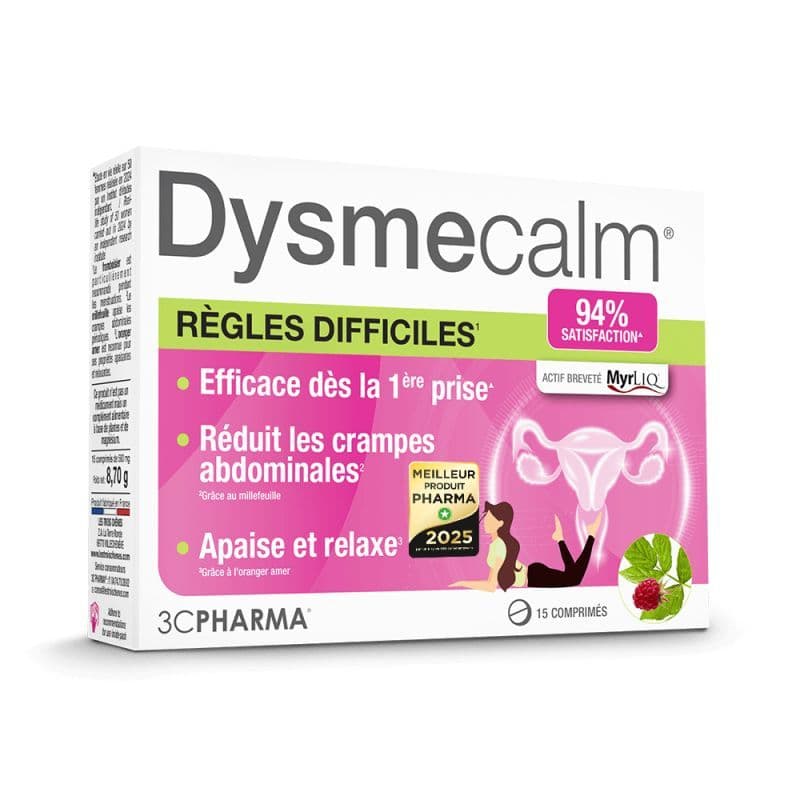 3C PHARMA DYSMECALM CPR 15 — Pharmacie des Cascades