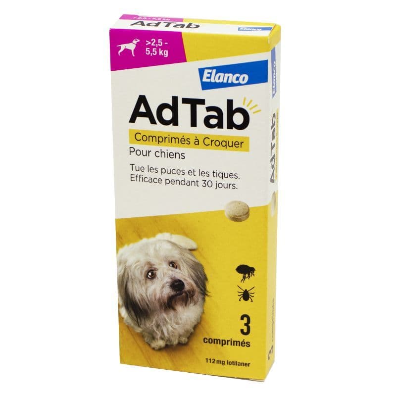 ADTAB 112MG CHIEN CPR 3 — Pharmacie de Saint-Ouen - Saint-Ouen-de-Thouberville
