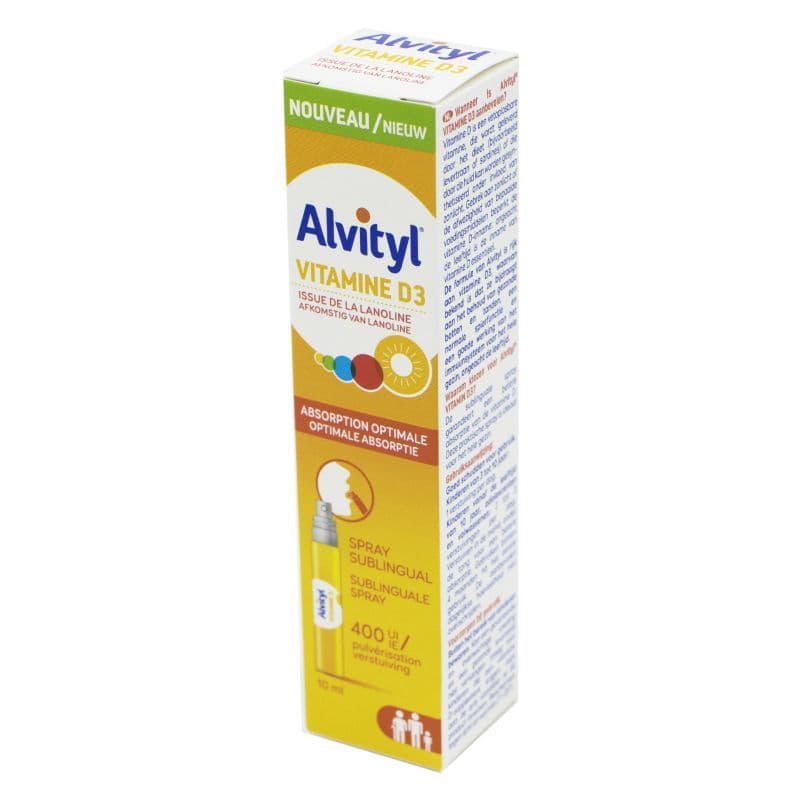 ALVITYL VITAMINE D3 SPRAY 10ML — Pharmacie Apothical Nanterre Université