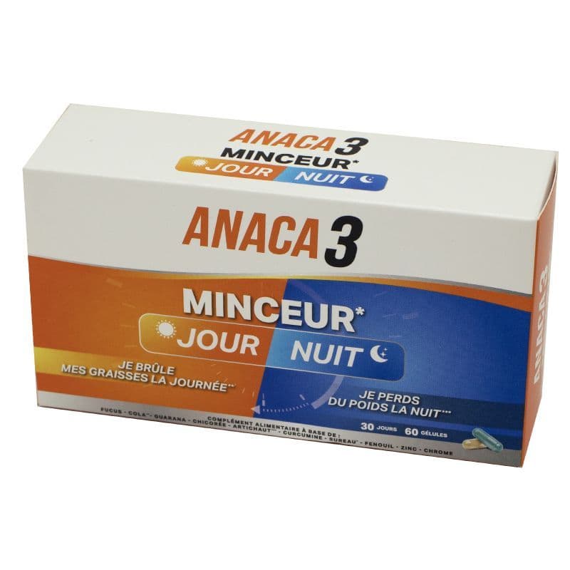 ANACA3 MINCEUR JOUR/NUIT GELUL 60 — Pharmacie Pharmagreen Boucicaut