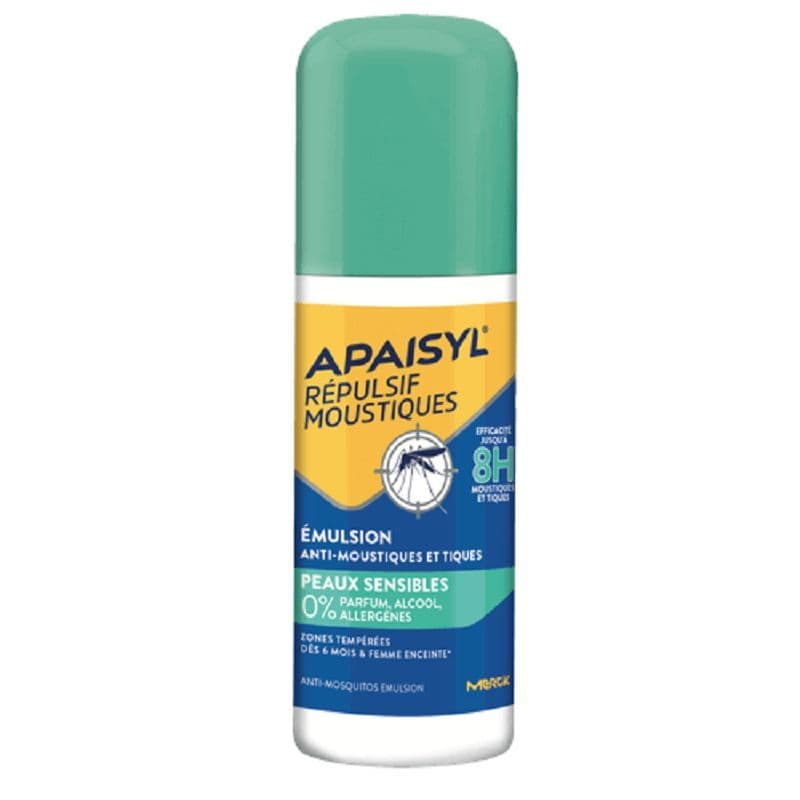APAISYL REPULS MOUSTIQ P/SENS 90ML — Aprium Pharmacie des Colonnes - M'Sika
