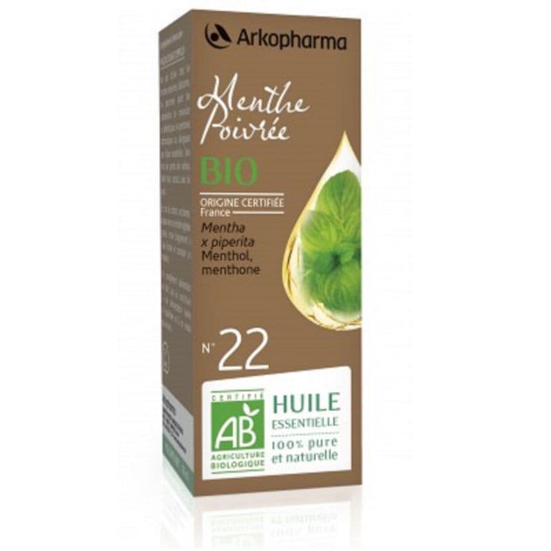ARKOESS MENTHE P BIO N°22 HE 10ML — Pharmacie de Champignol