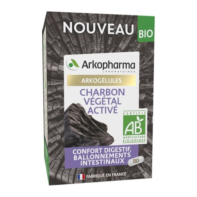 ARKOG CHARBON VEGETAL BIO GELUL 80 — Grande Pharmacie de Grenelle