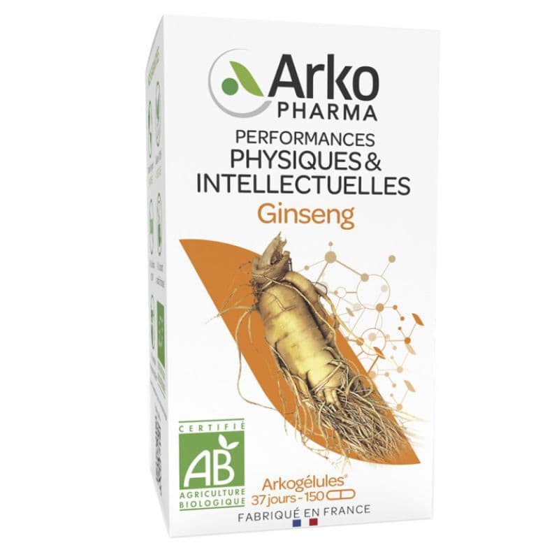 ARKOG GINSENG BIO GELUL 150 — Grande Pharmacie de Grenelle