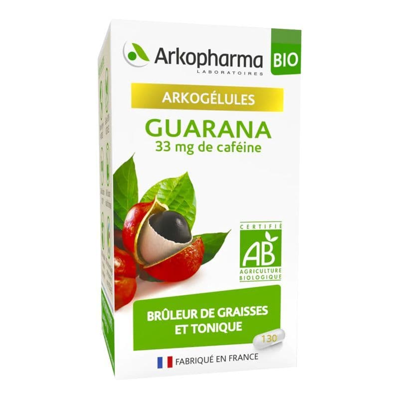 ARKOG GUARANA BIO GELUL 130 — Pharmacie Cannes Riviera