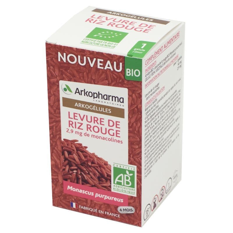 ARKOG LEVURE RIZ ROUGE BIO GELU120 — Pharmacie Bourg Achard