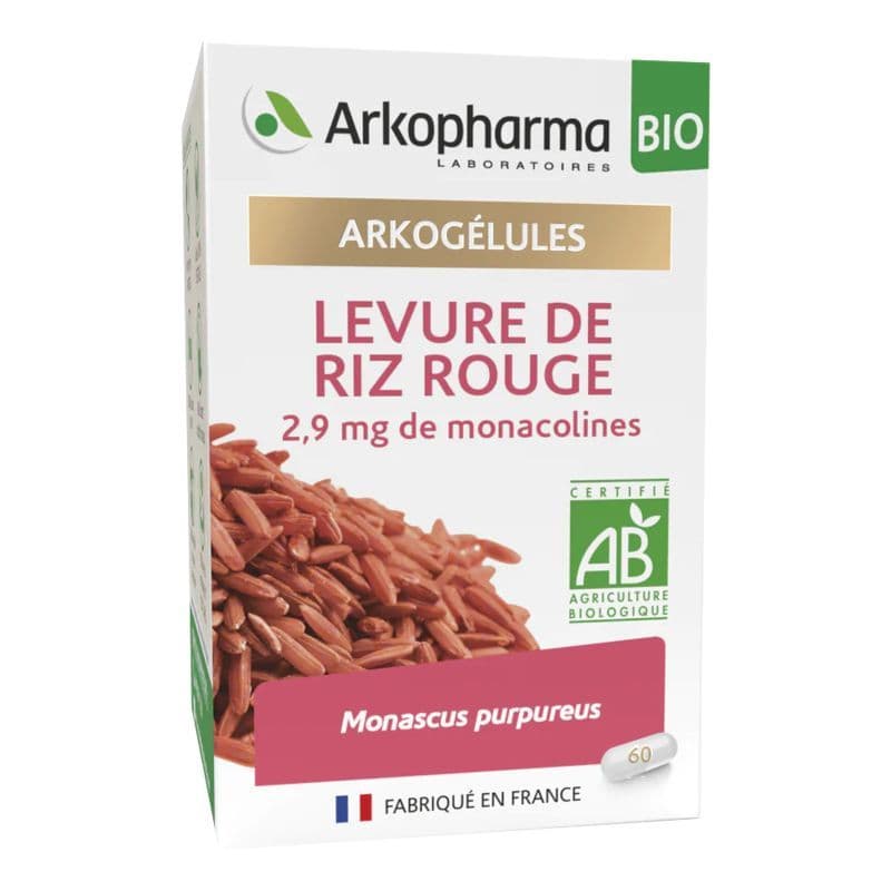 ARKOG LEVURE RIZ ROUGE BIO GELUL60 — Grande Pharmacie de Grenelle