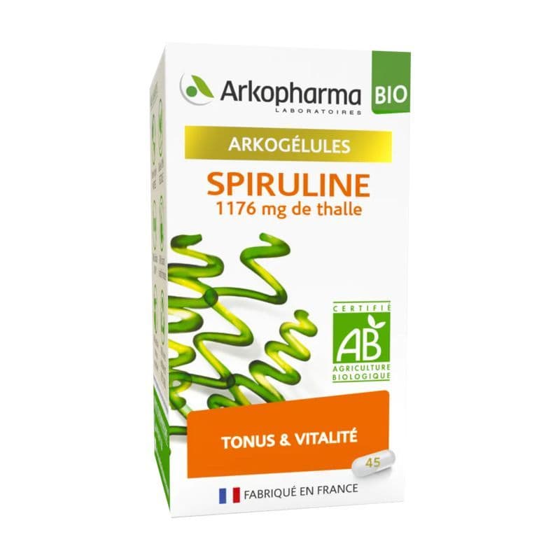 ARKOG SPIRULINE BIO GELUL 45 — Grande Pharmacie de Grenelle