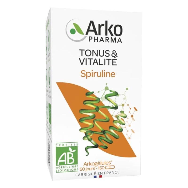 ARKOG SPIRULINE BIO GELUL 150 — Pharmacie Seguin