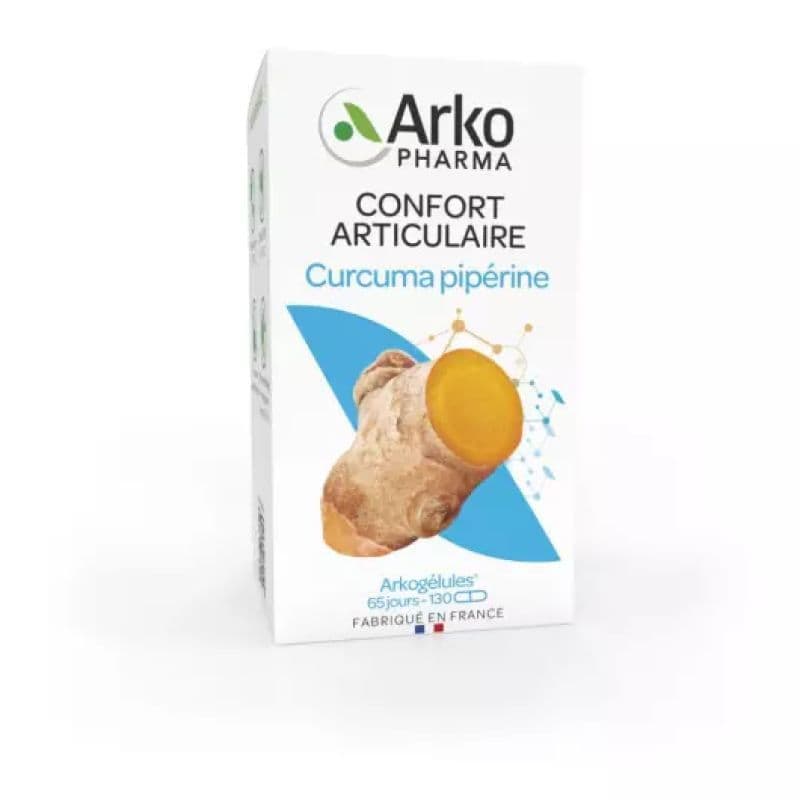 ARKOG CURCUMA+PIPERINE BIO GELU130 — Pharmacie Duroc - Paris