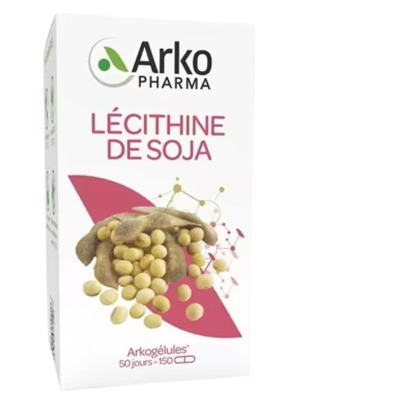 ARKOG LECITHINE SOJA CAPS 150 — Pharmacie Seguin