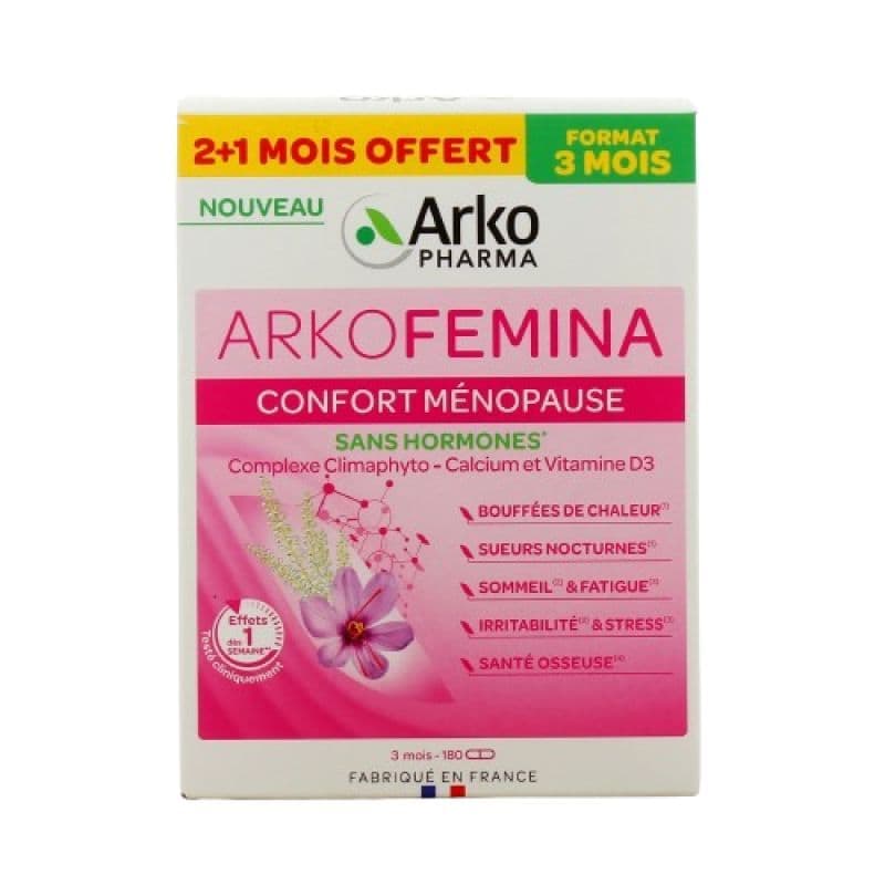 Arkopharma Arkofemina Confort Menopause Gelule Vegetale 180