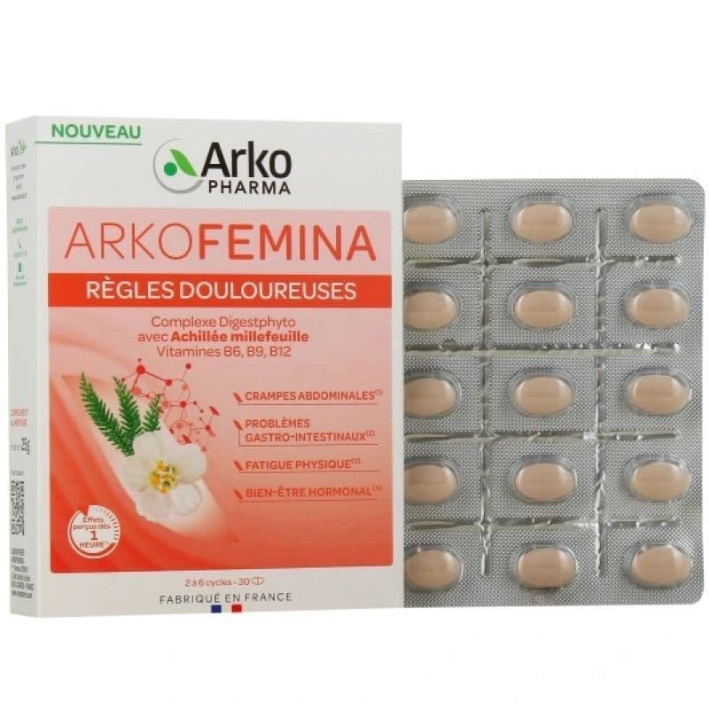 ARKOFEMINA REGLE DOULOUREUSE CPR30 — Pharmacie Pharmavance Escudier