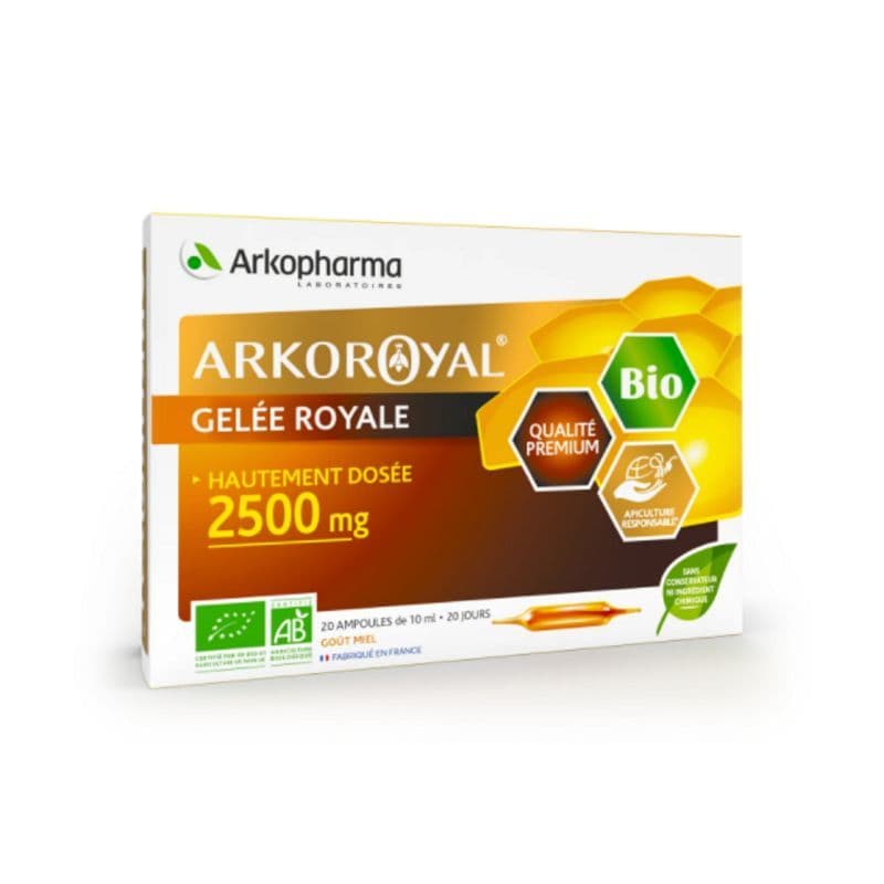 ARKOROYAL GELEE ROY BIO2500 AMP 20 — Grande Pharmacie de Grenelle