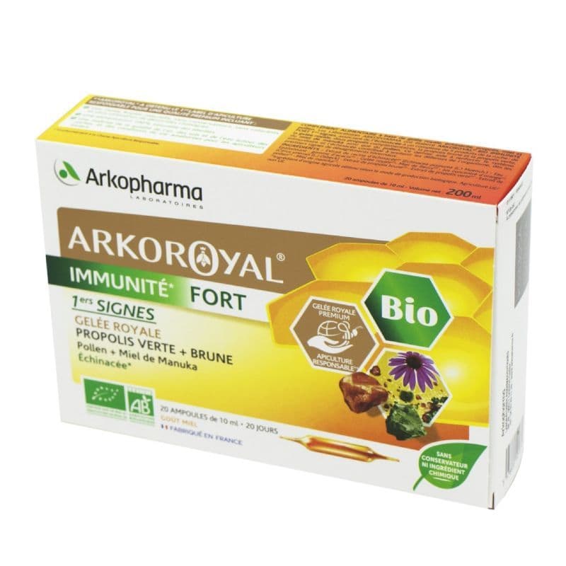 ARKOROYAL IMMUNITE FORT AMP 20 — Pharmacie des Rives du Cher